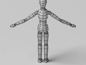 Dummy base body 3D Model
