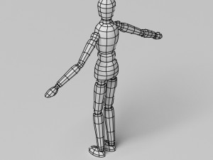 Dummy base body 3D Model