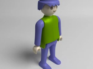 playmobil іграшка людина 3D Модель