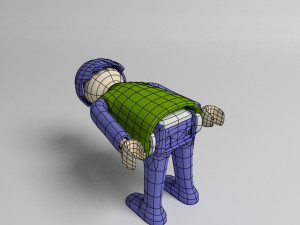 playmobil toy man 3D 模型