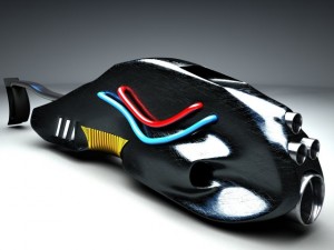 space grenade Model 3D