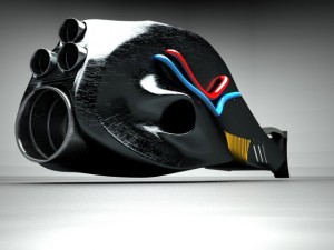 space grenade Model 3D