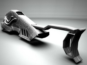 space grenade Model 3D