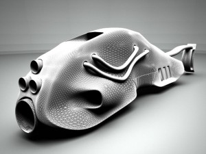 space grenade Model 3D