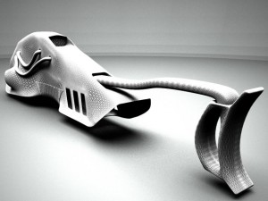 space grenade Model 3D