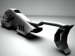 space grenade Model 3D