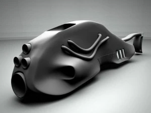 space grenade 3D Model