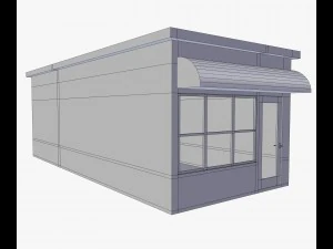 small store 2 3D Model