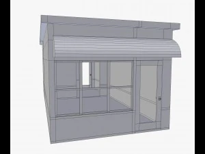 small store 2 3D Model
