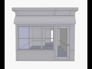 small store 2 3D Model