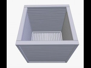 box wooden 3D Model