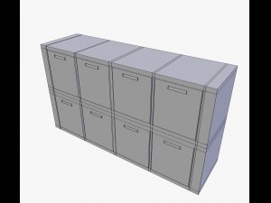 big cabinet 3D 模型