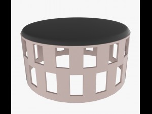 ottoman chair 3D Model