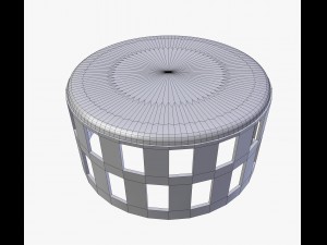 ottoman chair 3D Model