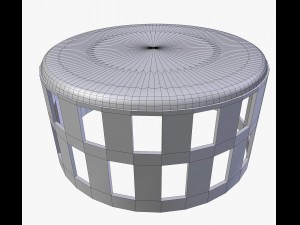 ottoman chair 3D Model