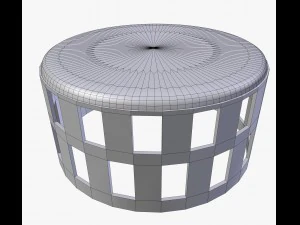 ottoman chair 3D Model