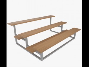 tribune 3D Model