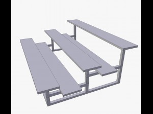 tribune Modelo 3D