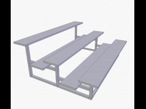 tribune Modelo 3D