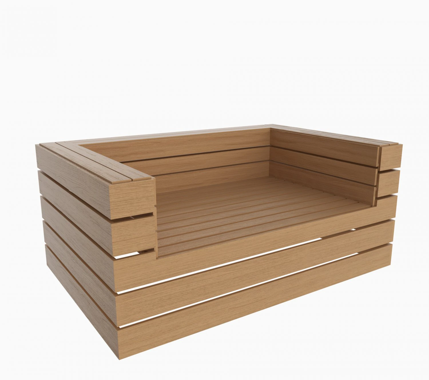 街头沙发 3D 模型 .c4d .max .obj .3ds .fbx .stl .blend 