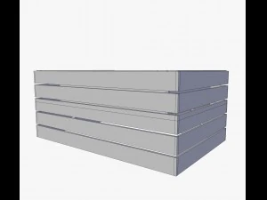 街头沙发 3D 模型