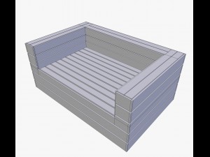 street sofa 3D Model
