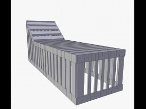 lounger Model 3D