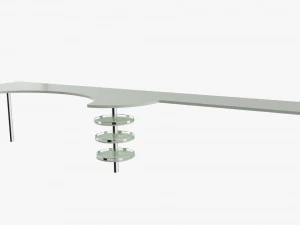 주방 테이블 3D 모델