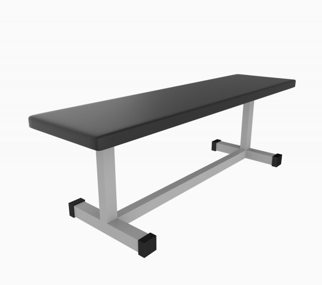 gym bench 3D 模型 .c4d .max .obj .3ds .fbx .stl .blend 