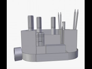 office set 3D Model