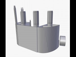 office set 3D Model