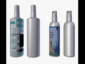 spray bottle 3D Model