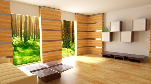 room v2 3D Model .c4d .max .obj .3ds .fbx .stl .blend 
