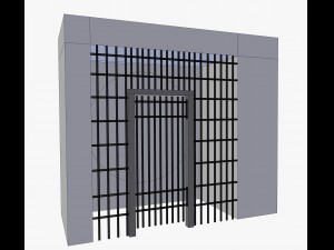 bank vault door 3D Model