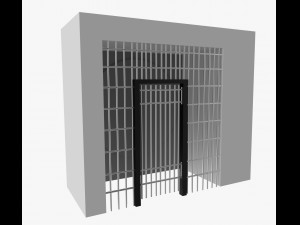 bank vault door 3D Model