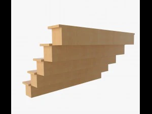 सीढ़ियाँ 3D मॉडल