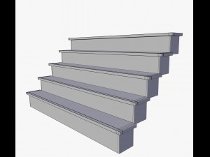 stairs 3D 모델