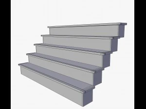 सीढ़ियाँ 3D मॉडल