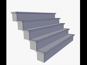 सीढ़ियाँ 3D मॉडल