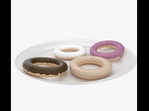 donuts Modèle 3D