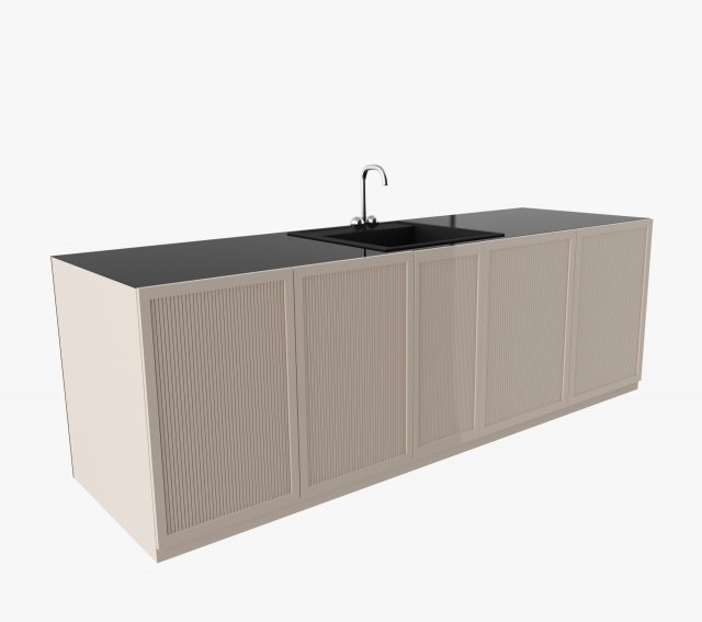 kitchen sink and wardrobe Modèle 3D .c4d .max .obj .3ds .fbx .stl .blend 