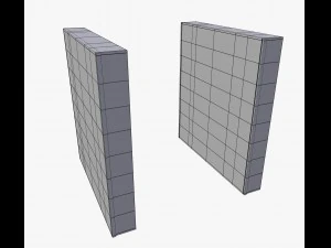 signs woman and man 3D Model