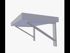 shelf 3D 模型