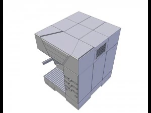 कॉफी मशीन 3D मॉडल