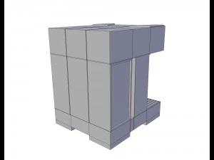 कॉफी मशीन 3D मॉडल