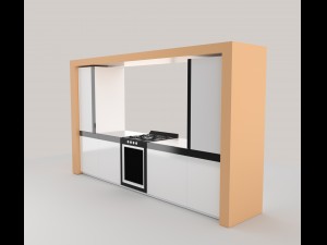 kitchen furniture Modèle 3D