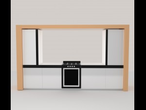 kitchen furniture Modèle 3D