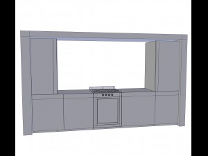 kitchen furniture Modèle 3D
