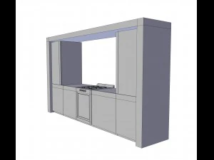 kitchen furniture 3D Model