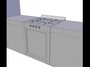 kitchen furniture 3D Model